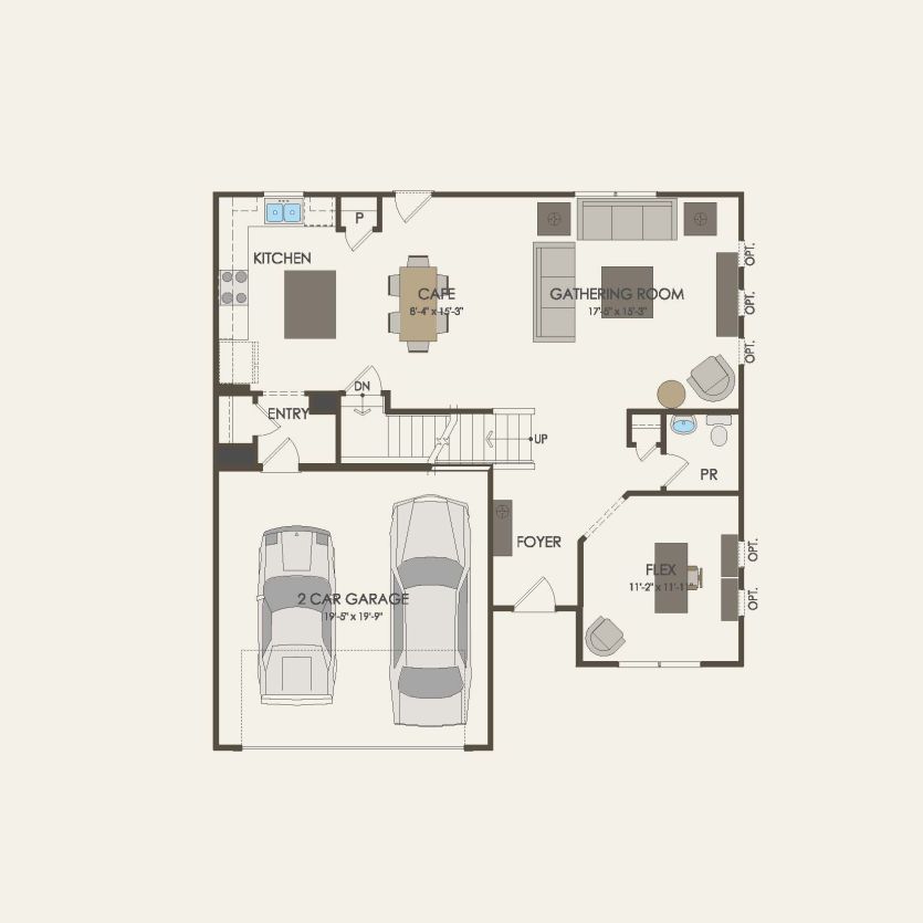 First Floor 4 br / 2.5 ba