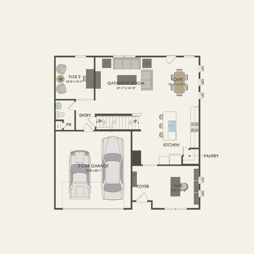 First Floor 4 br / 2.5 ba