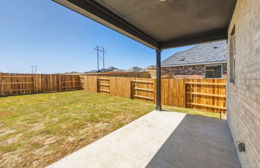 Covered Back Patio
