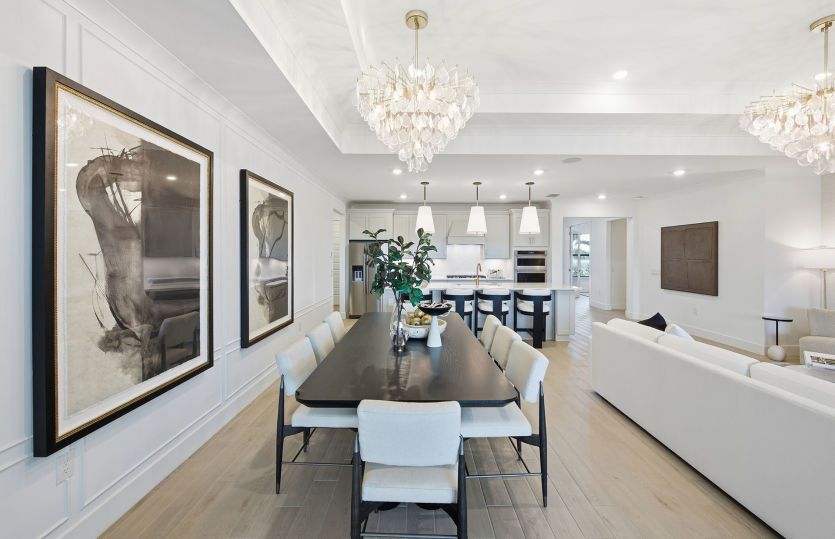 Cafe area, perfect for hosting