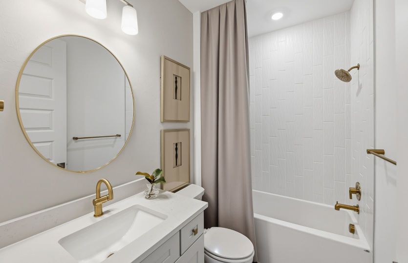 Secondary bathroom