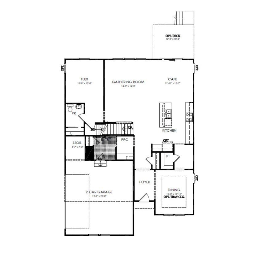 First Floor 4 br / 2.5 ba