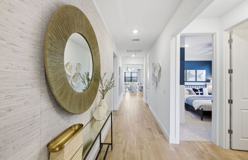 Welcoming foyer