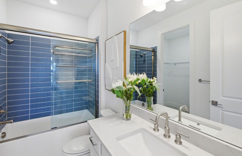 Secondary bathroom