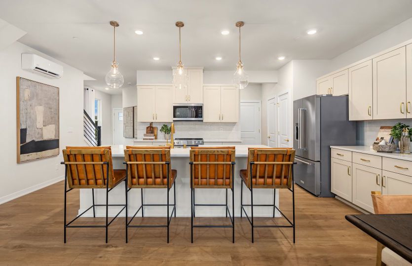 Gorgeous kitchen with large island