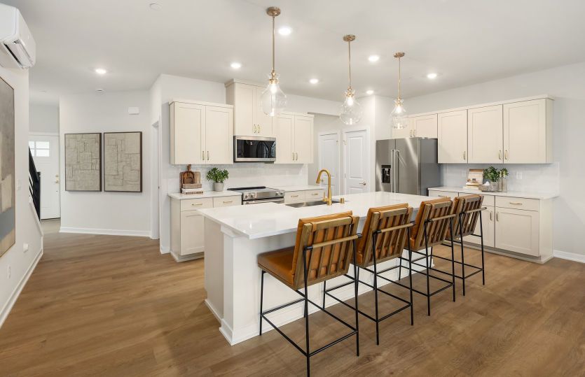 Functional open floorplan