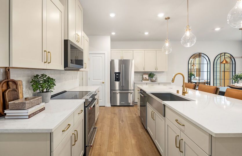 Modern kitchen with plenty of storage