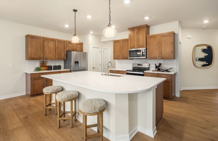 Modern kitchen with plenty of storage