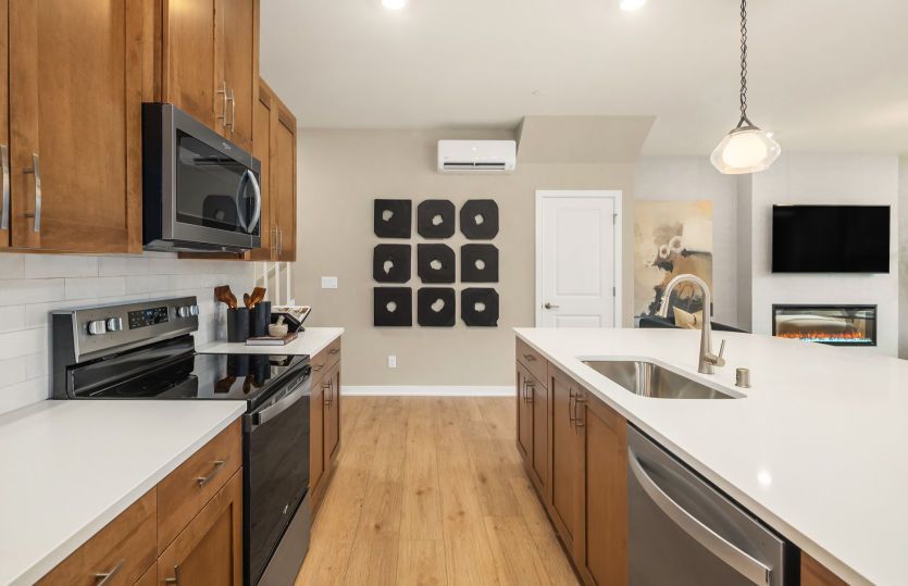 Bowman kitchen with abundant cabinet space
