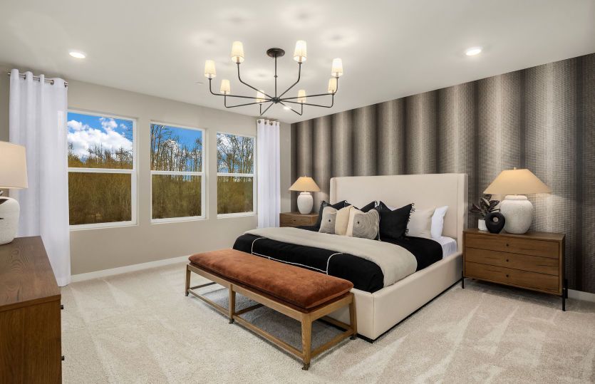 Large owner's suite with plenty of sunlight