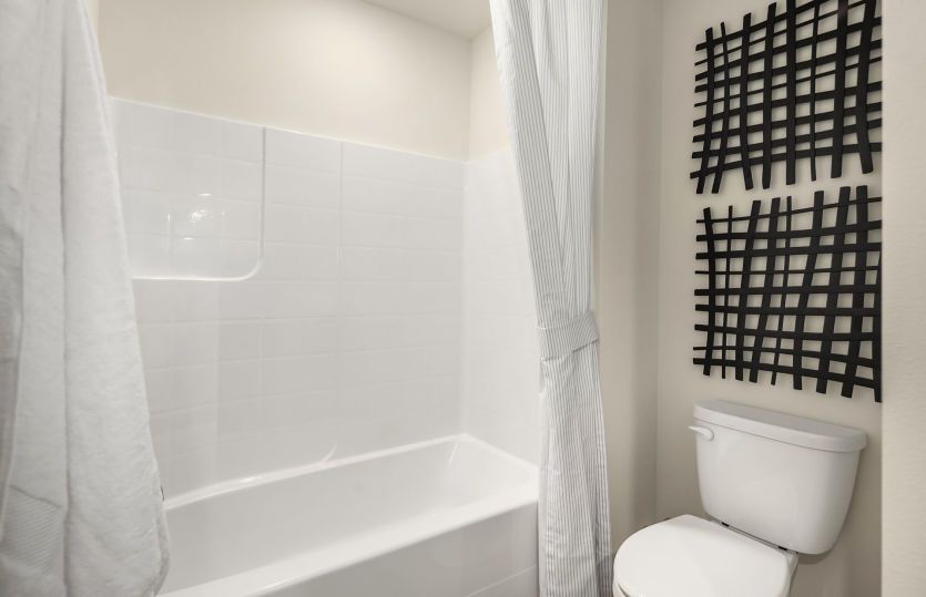 Secondary bathroom