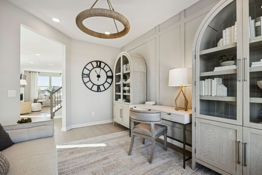 Take a step inside the front office space