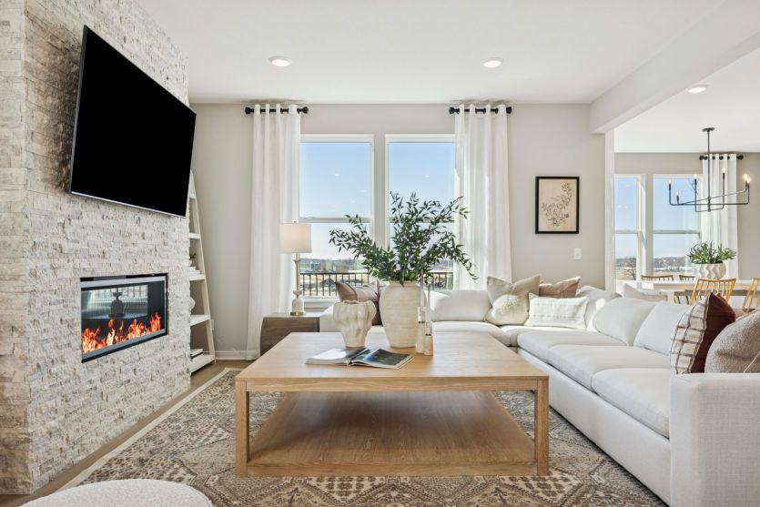 Bright and spacious gathering room