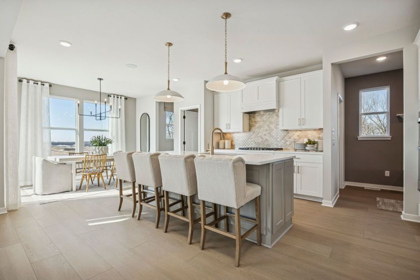 Plenty of space in the kitchen for big families or entertaining