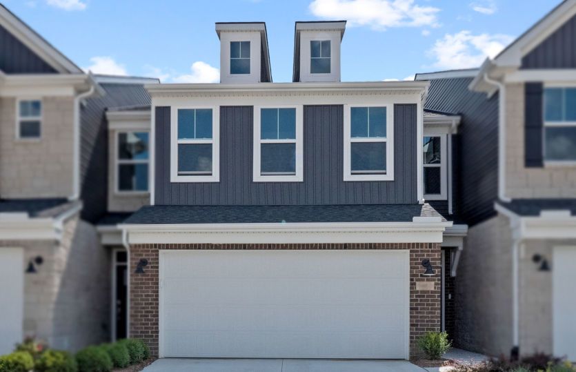 Cascade with Basement - Townes at Lakeview: Milford, Michigan - Pulte Homes