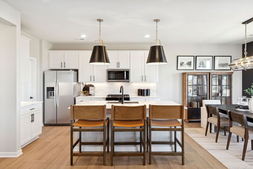The gorgeous kitchen
