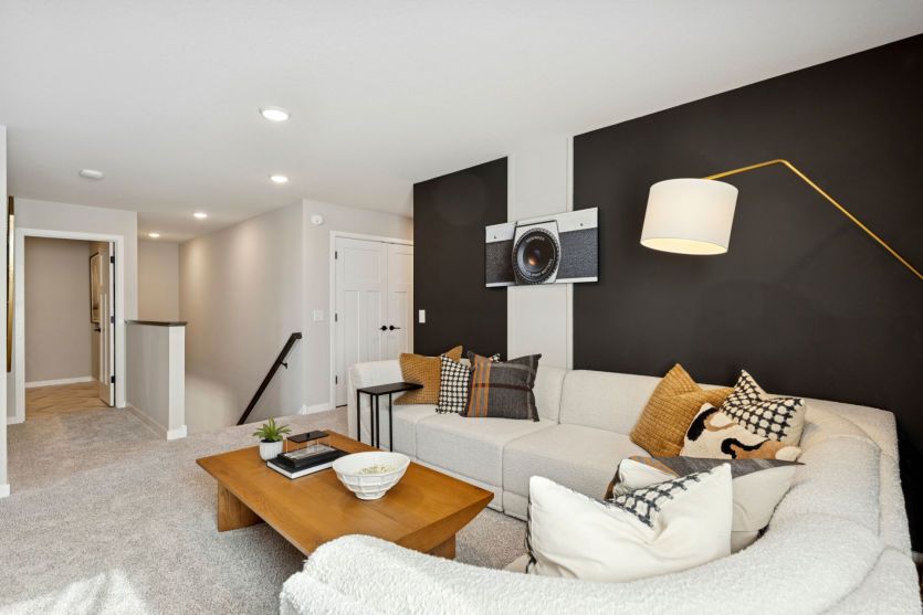 Upper level loft area, with plenty of space to play