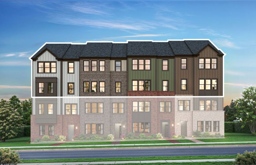 New 3 Bd Upper-Level 2-Level Townhome Style Condos
