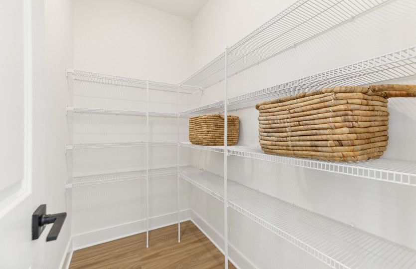 Spacious Pantry off the Kitchen