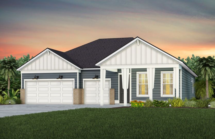 Farmhouse Elevation | FH2-R