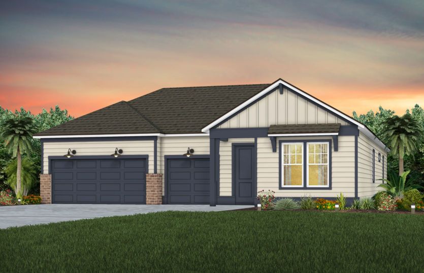 Farmhouse Elevation | FH2-R