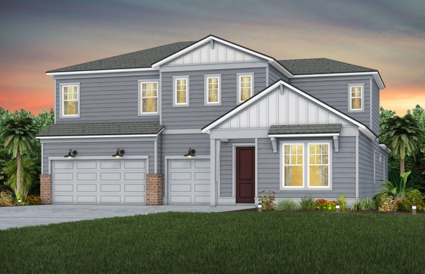 Farmhouse Elevation | FH2-R