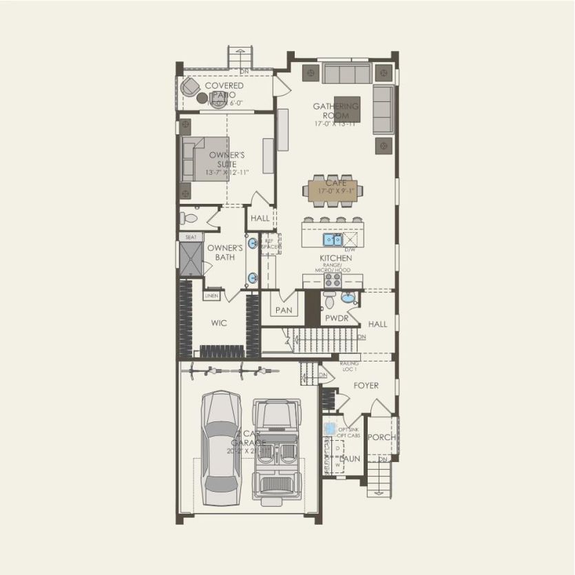 First Floor 4 br / 2.5 ba
