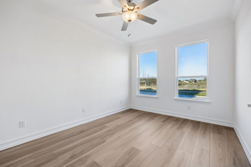 Study off entry into home *photos may depict options and features that aren't available