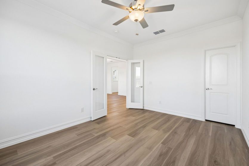 Study with french doors *photos may depict options and features that aren't available