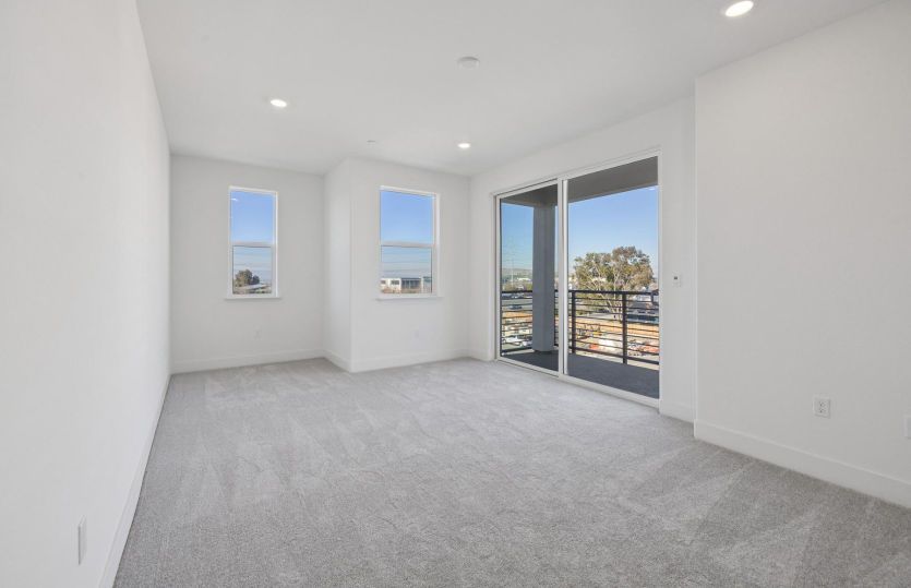 Primary bedroom suite