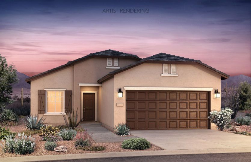 Desert Spoon Elevation B
