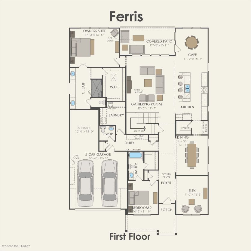 First Floor 4 br / 3 ba
