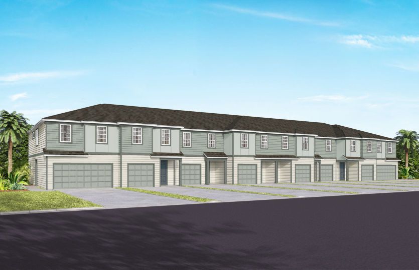 Elevation FH102 | New Construction Townhomes