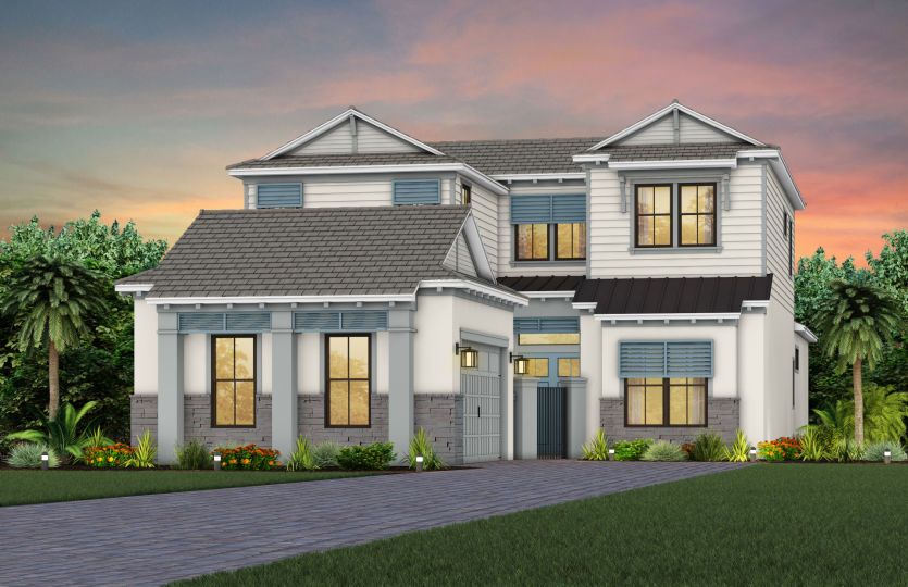 Exterior CO3 with stone