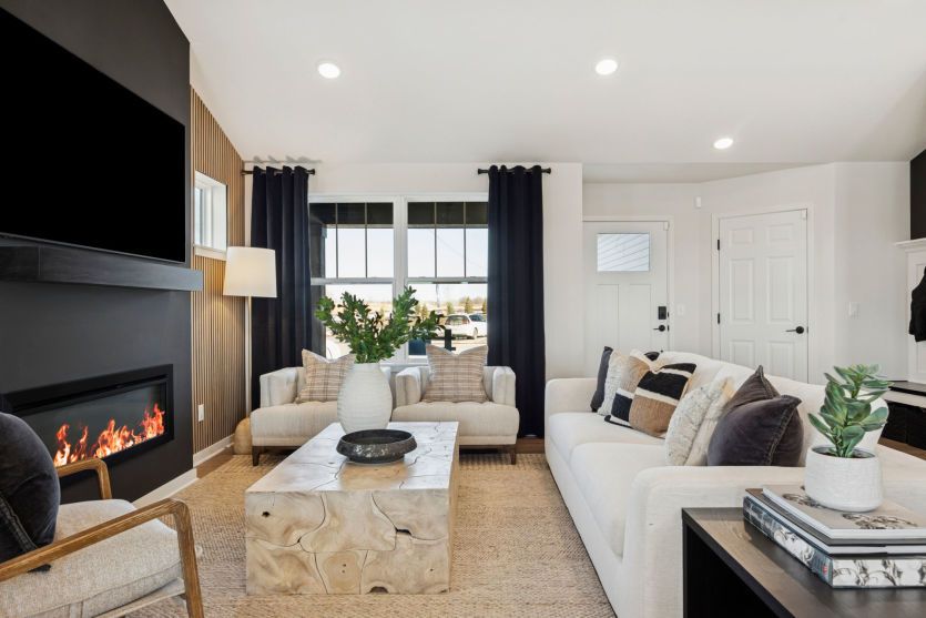 Open-concept design blending kitchen, dining, and living areas effortlessly.
