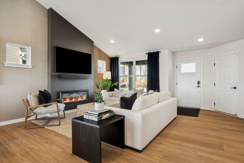 Spacious gathering room with cozy seating and an inviting atmosphere.