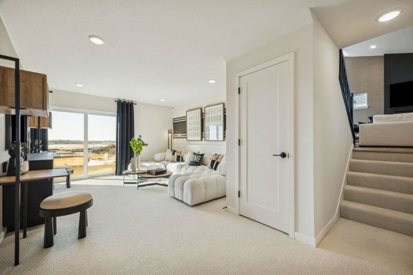 Each room flows seamlessly into each other.