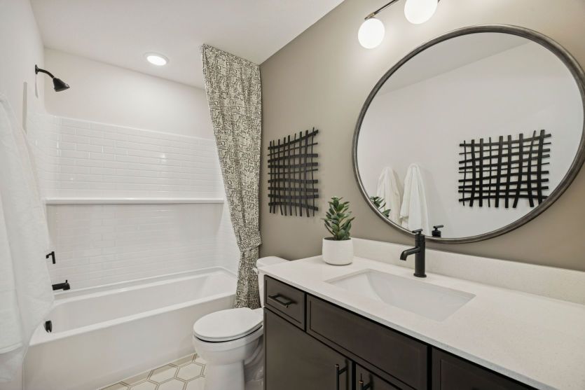 Secondary bathroom