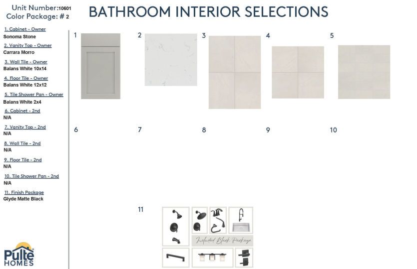 Interior Selections