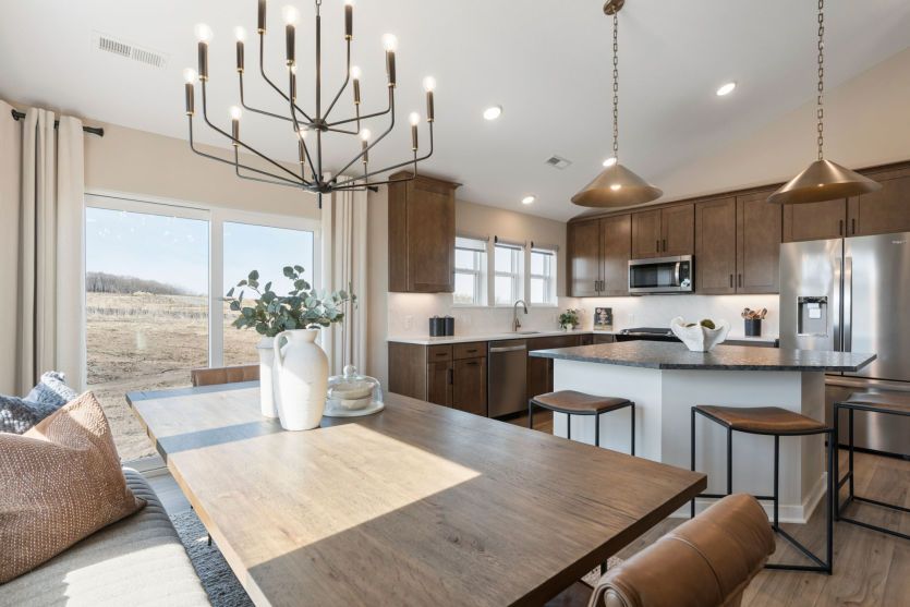 Open-concept design blending kitchen, dining, and living areas effortlessly.