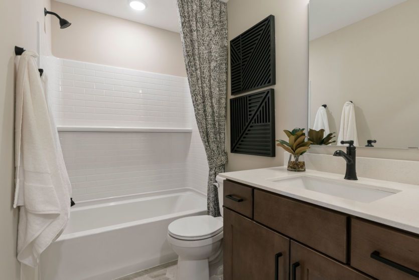 Secondary bathroom