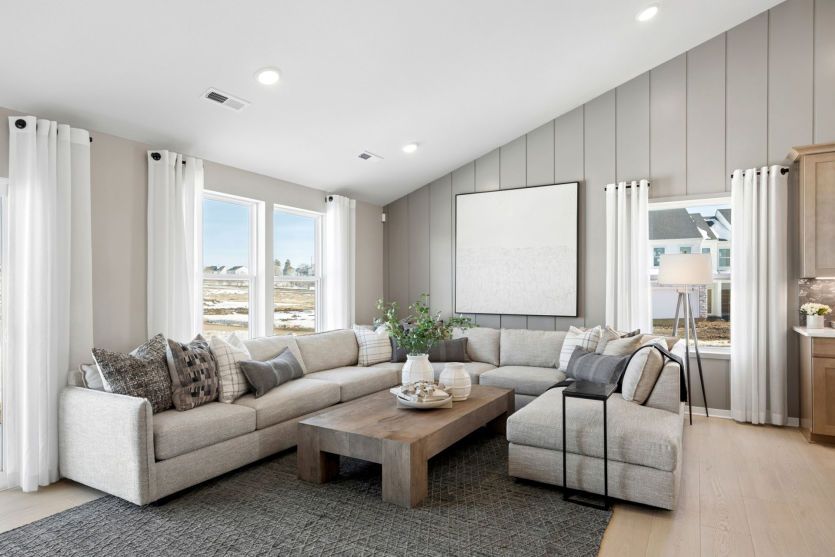 Cozy up in the corner of the gathering room.