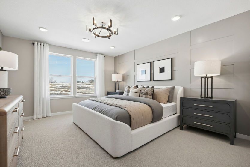 The primary suite is the perfect place for rest & relaxation.