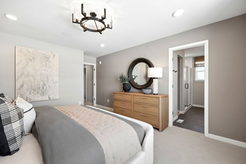The primary suite is the perfect place for rest & relaxation.