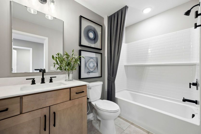 Secondary bathroom