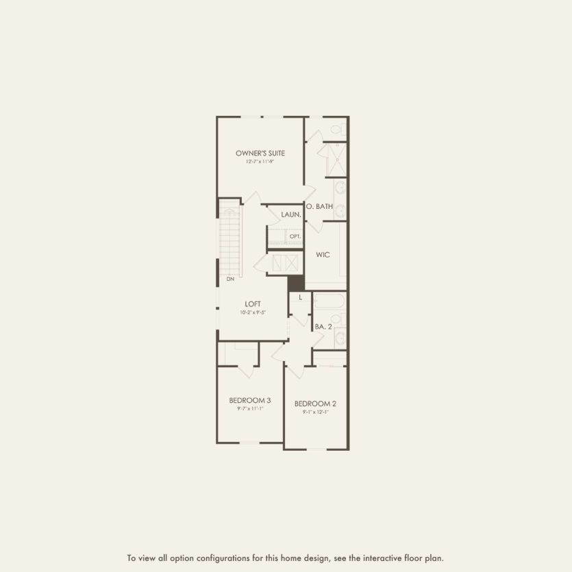 Second Floor 3 br / 2.5 ba