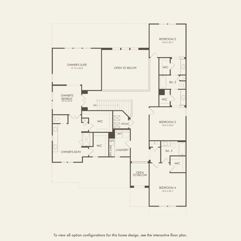 Second Floor 4 br / 3.5 ba