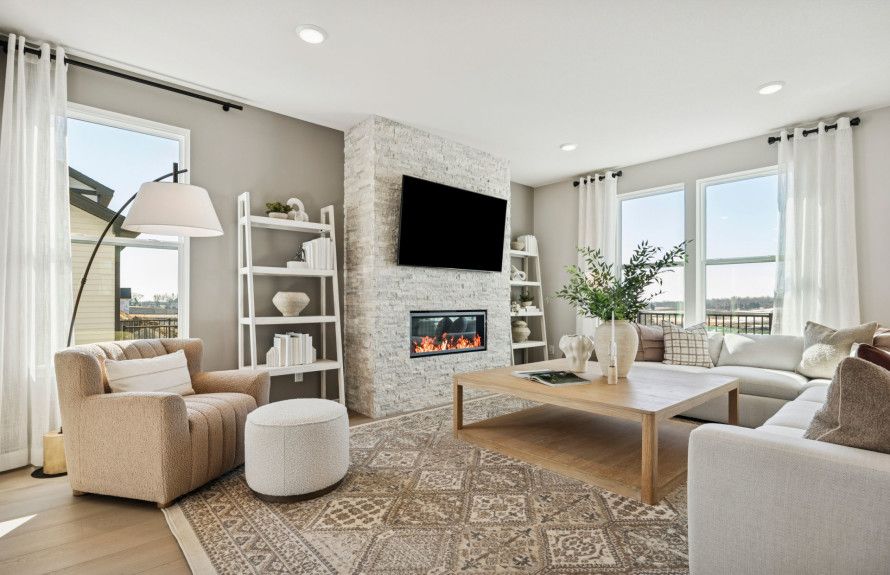 Spacious gathering room