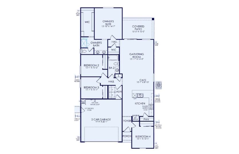 Hummingbird Floor Plan
