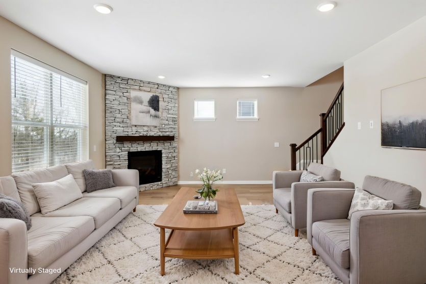 The bright and airy gathering room